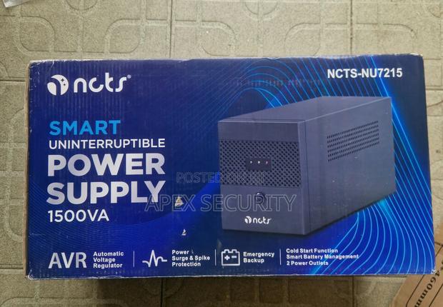 Ups 1500va/900w NCTS With Avr Protection, 2 Batteries Inside