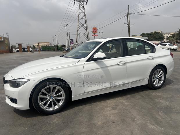BMW 320i Sedan RWD 2016 White photo 5