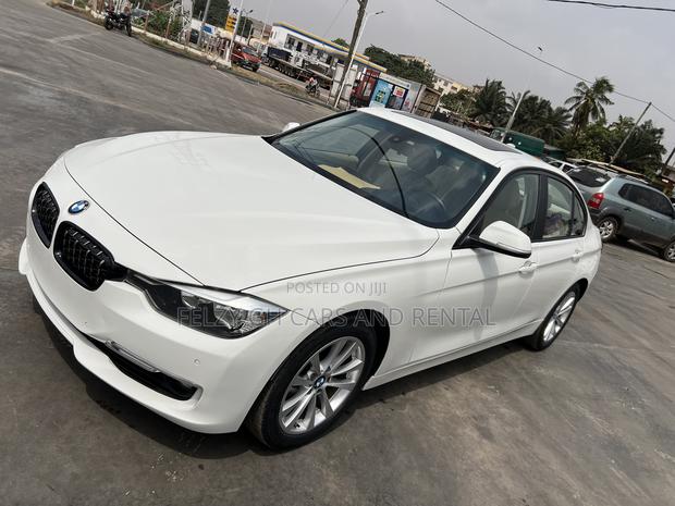 BMW 320i Sedan RWD 2016 White photo 4