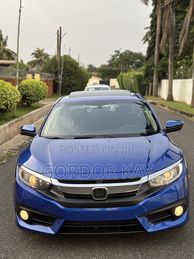 Honda Civic EX Sedan 2018 Blue