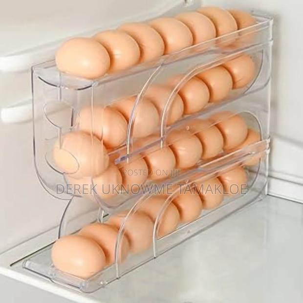 Clear Eggs Holder Tray Storage
