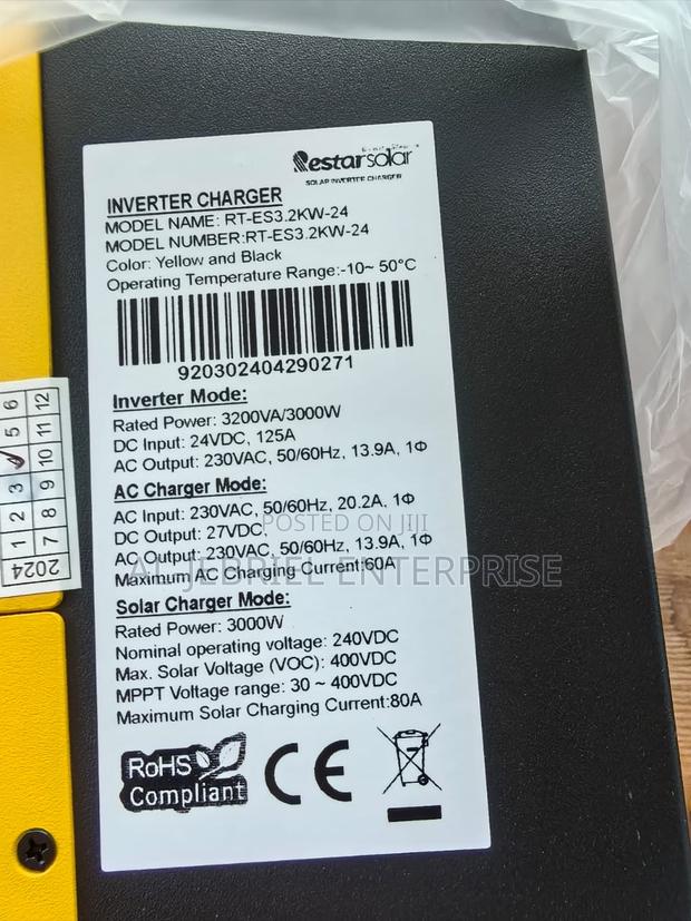 Solar Inverter Charger 3.2kw photo 2
