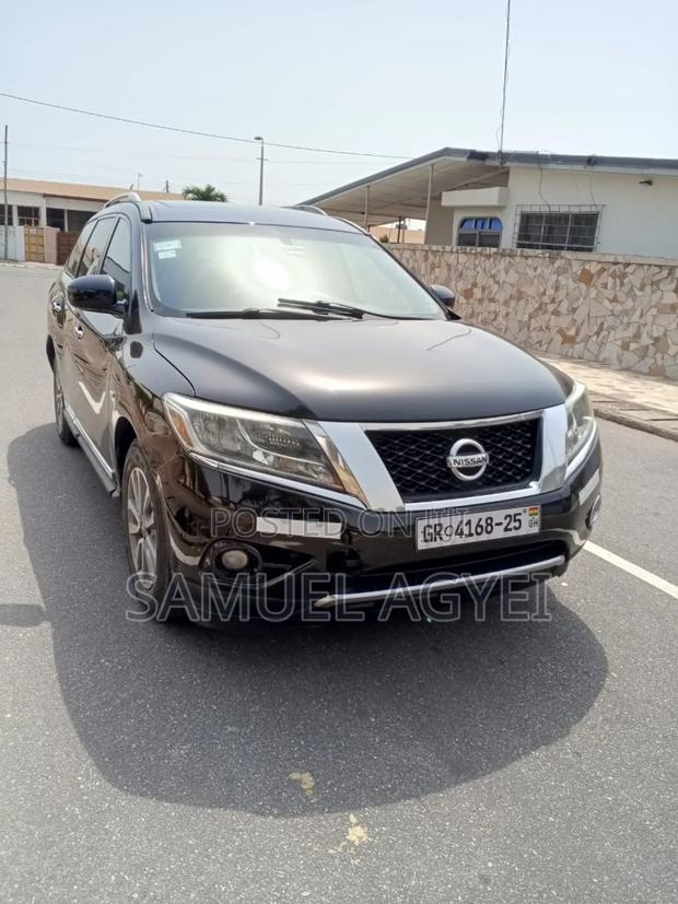 Nissan Pathfinder S 4dr SUV (3.5L 6cyl CVT) 2015 Black · Photo 1
