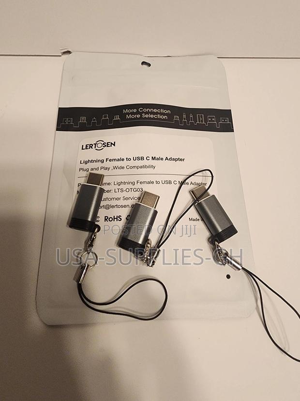 Lertosen Lightning To Usb C From Usa Adapter