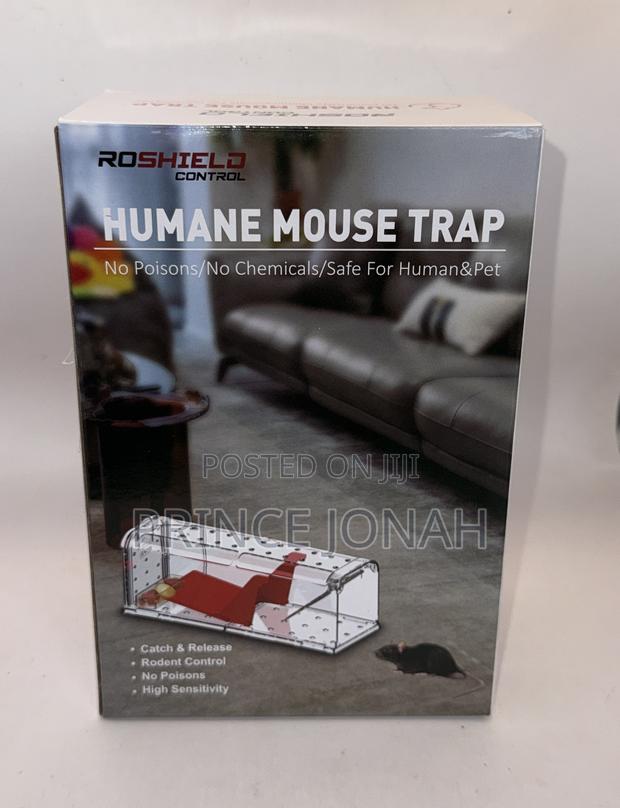 Roshield Humane Mouse Traps for Indoors and Outdoors, Duty Pest Trap