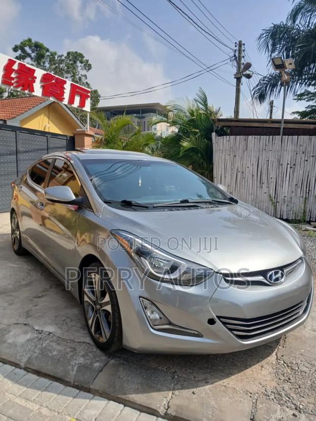 Hyundai Elantra Limited 4dr Sedan (1.8L 4cyl 6A) 2014 Silver