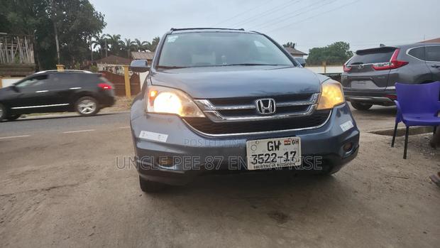 Honda CR-V EX 4dr SUV (2.4L 4cyl 5A) 2011 Blue photo 2