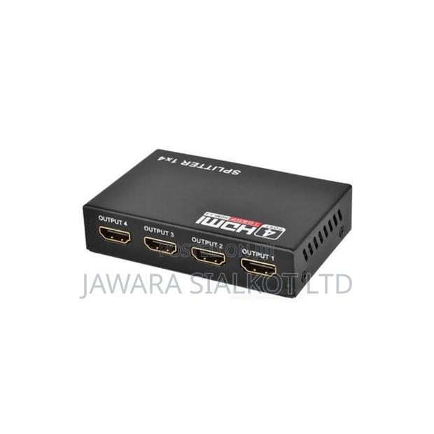 1x4 Hdmi Splitter, 1 in 4 Out Hdmi Splitter Audio Video Distributor