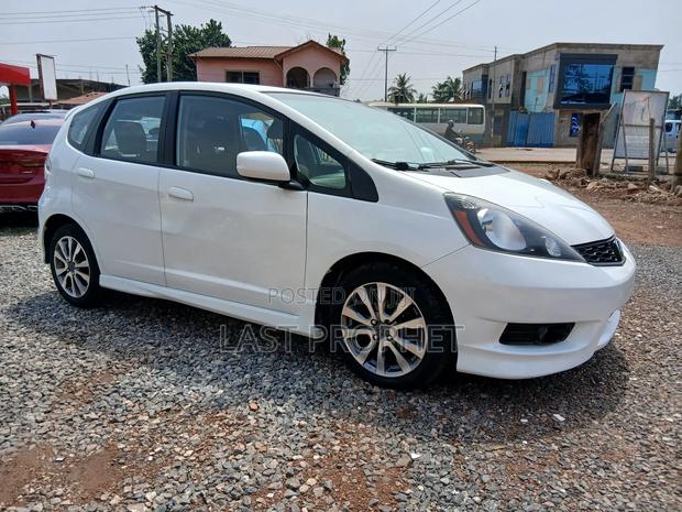 Honda Fit 5D Sport 2013 White photo 3