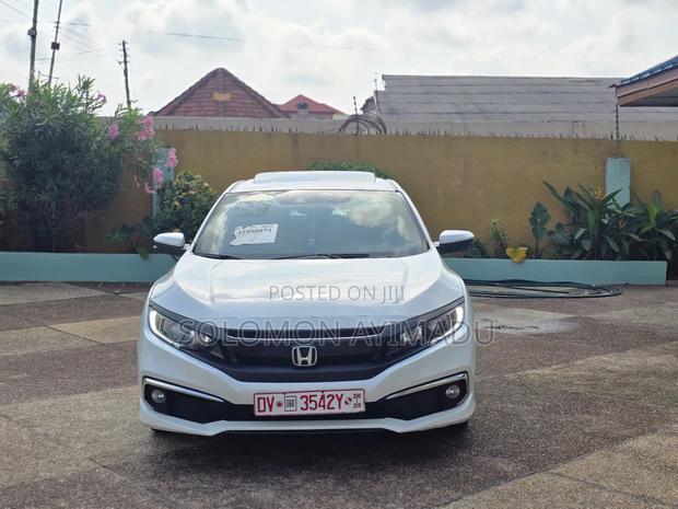 Honda Civic EX Sedan 2020 White photo 6