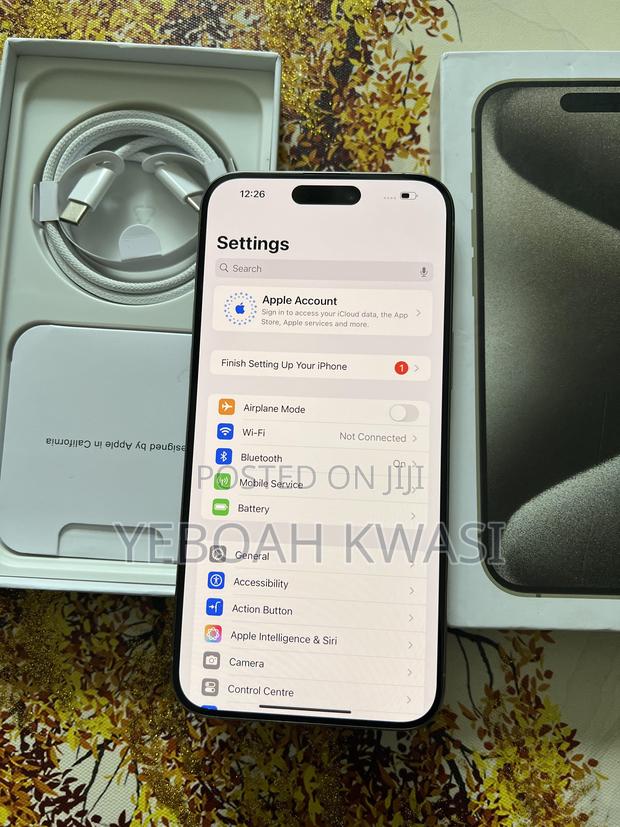 Apple iPhone 15 Pro Max 256 GB Silver photo 2