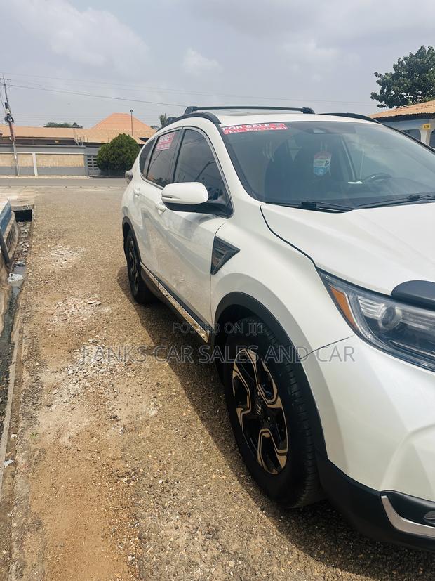 Honda CR-V EX FWD 2018 White photo 3