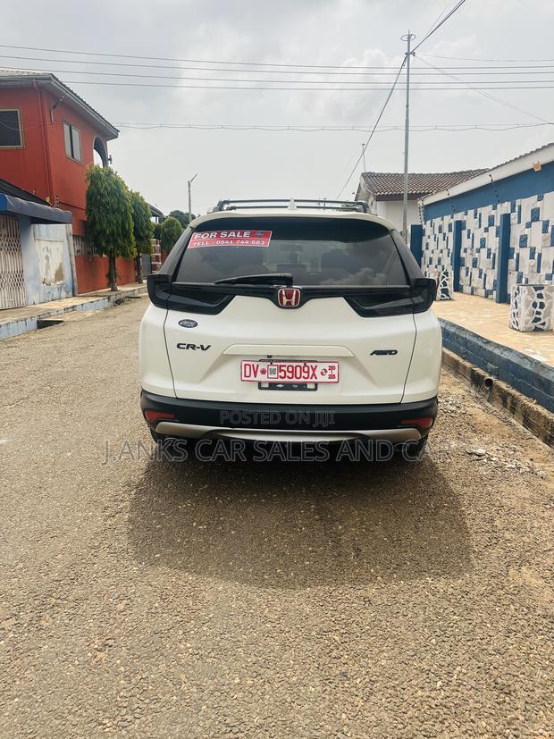 Honda CR-V EX FWD 2018 White photo 4