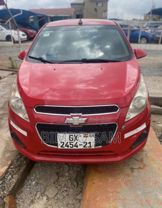 Chevrolet Spark 2014 Red