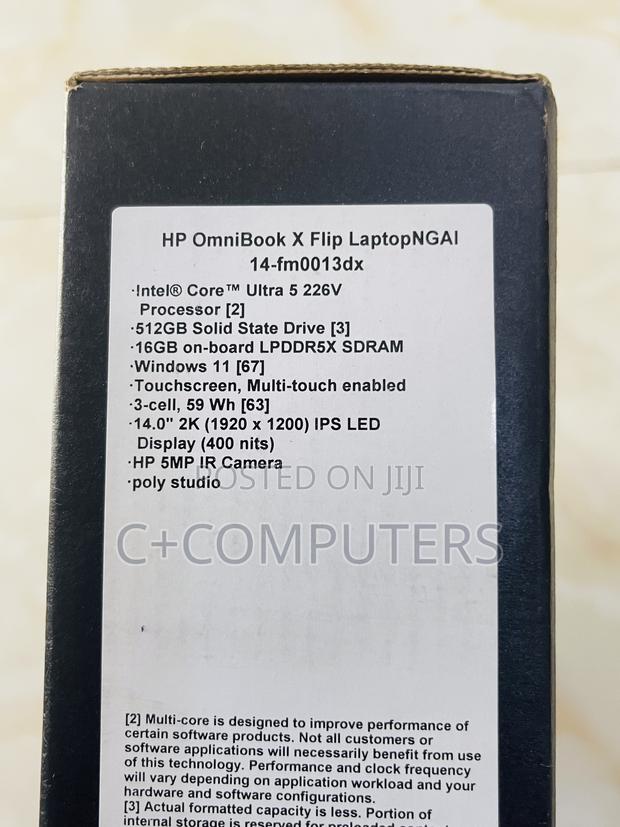 New Laptop HP OmniBook X Flip 14" 16GB Intel Core Ultra 5 SSD 512GB