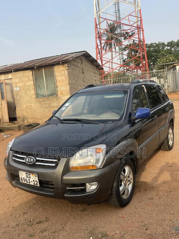 Kia Sportage 2008 Black photo 6