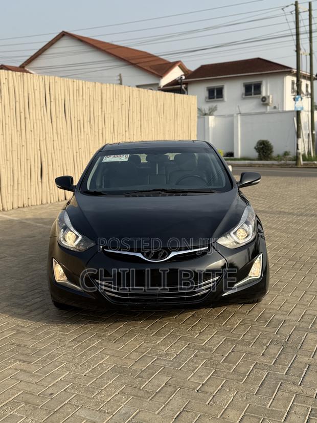 Hyundai Elantra Limited 4dr Sedan (1.8L 4cyl 6A) 2015 Black
