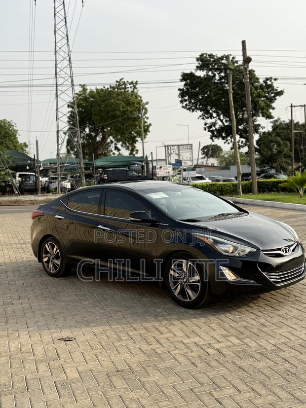 Hyundai Elantra Limited 4dr Sedan (1.8L 4cyl 6A) 2015 Black photo 11