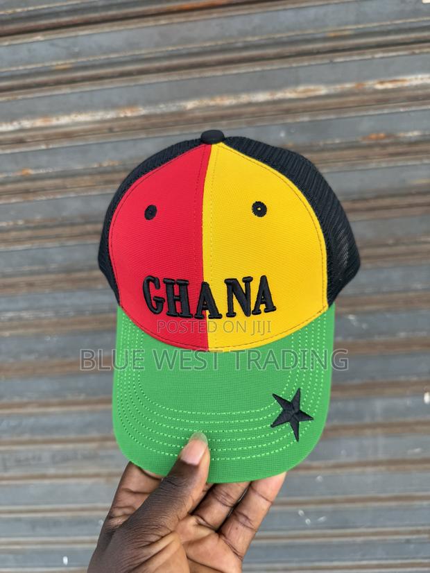 Ghana Baseball Caps _ Ghana Black Stars Baseball Caps