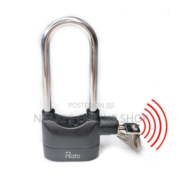 Long Shackle Alarm Padlock