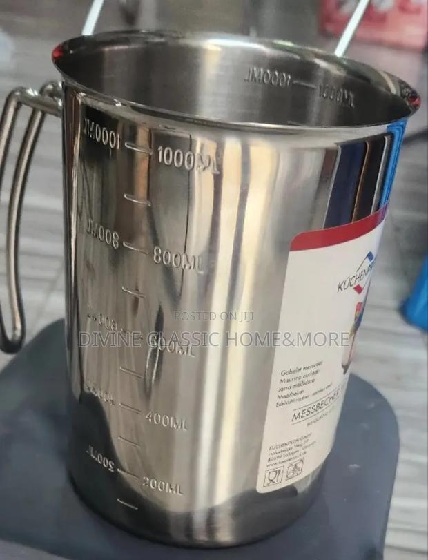 Kuchenprofi 1lit Stainless Measuring Cup With Handle photo 3