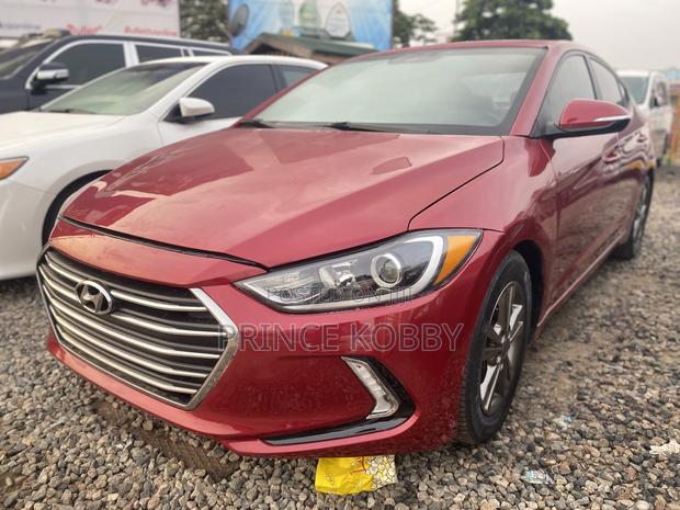 Hyundai Elantra 2017 Red photo 2