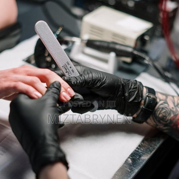 Nitrile Disposable Black Gloves Powder-free & Latex-free - 100pcs/Box photo 4