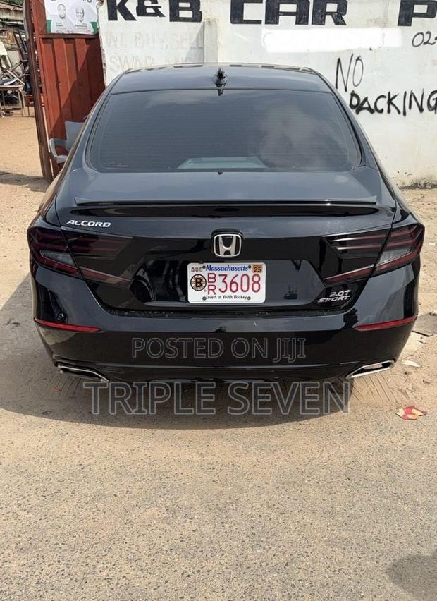 Honda Accord Sport (2.0L 4cyl Turbo 10A) 2019 Black