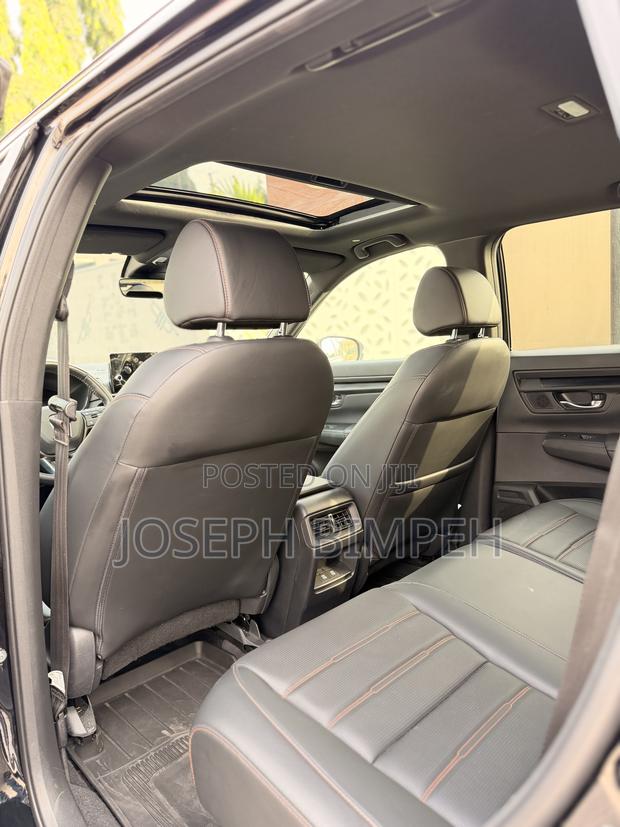 Honda CR-V EX-L AWD w/o BSI 2024 Black photo 6