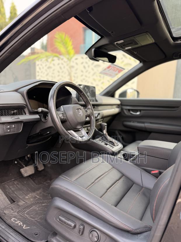 Honda CR-V EX-L AWD w/o BSI 2024 Black photo 9