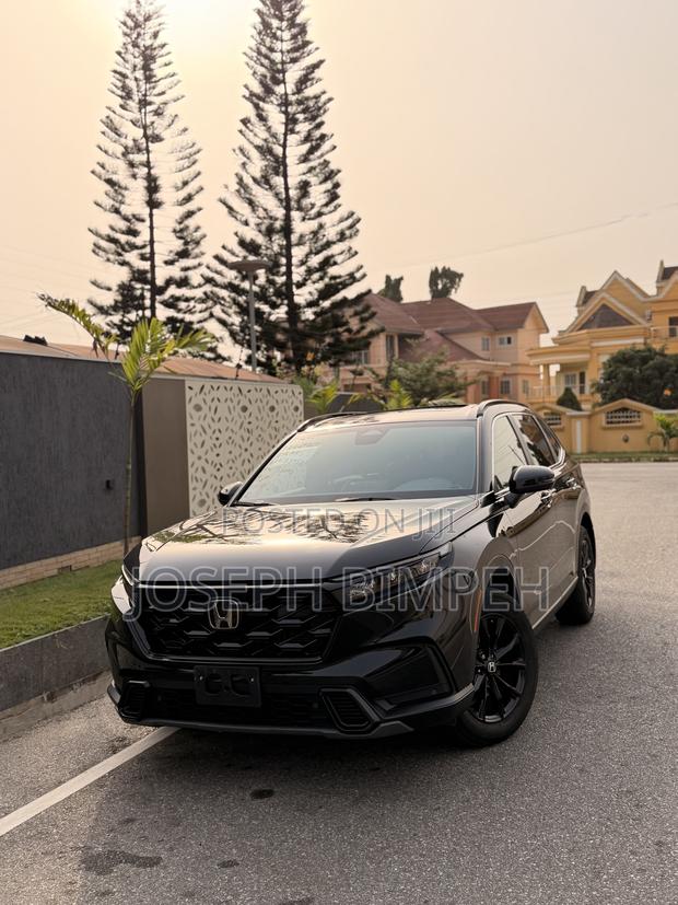 Honda CR-V EX-L AWD w/o BSI 2024 Black photo 4