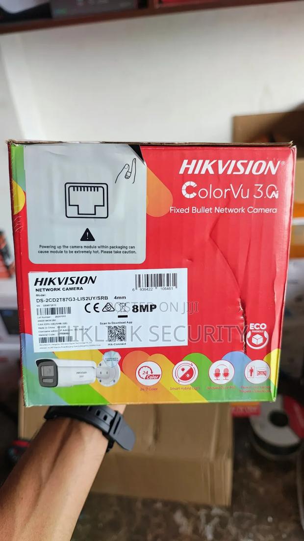 Hikvision 8mp Ip Color Vu Acusense 2cd2t87g3-Lis2uy/SRB photo 2