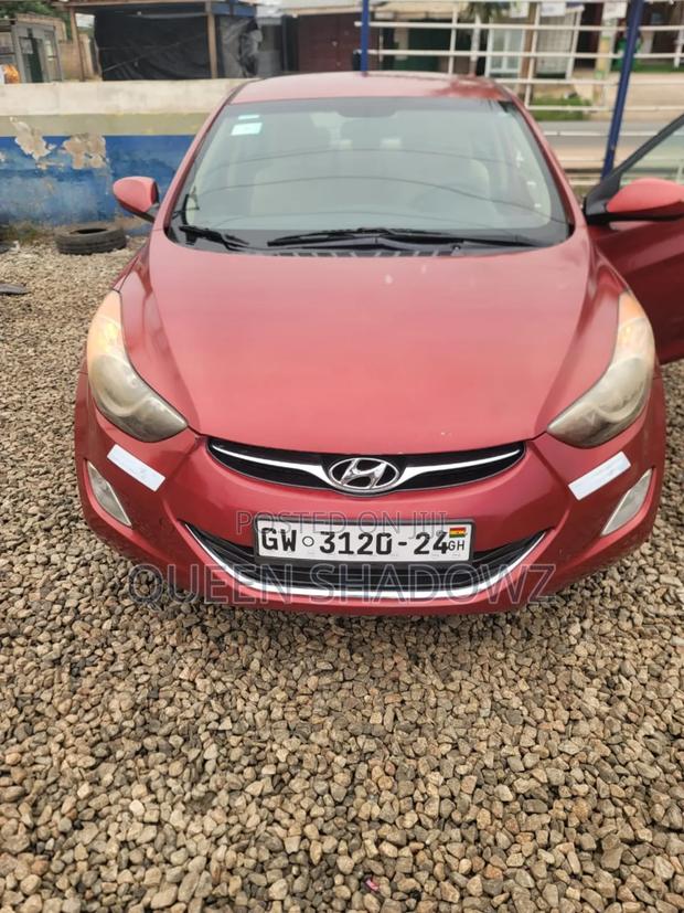 Hyundai Elantra GLS Sedan FWD (1.8L 4cyl 6A) 2013 Red