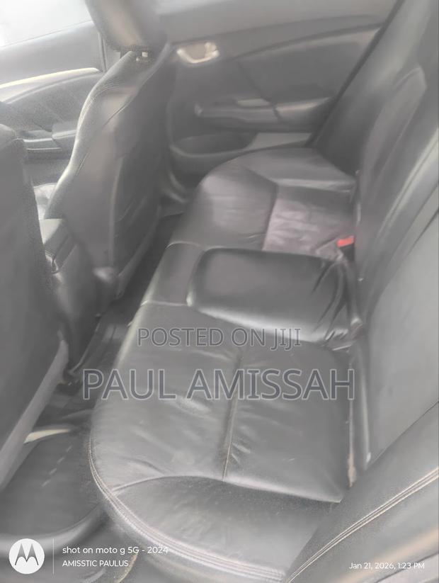 Honda Civic EX-L 4dr Sedan (1.8L 4cyl CVT) 2014 Black photo 3