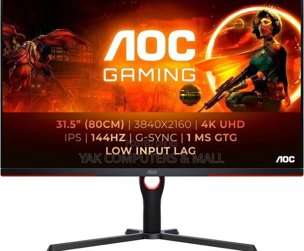 32 Inch Aoc Gaming Graphics Monitor With 144hz Refresh Rate