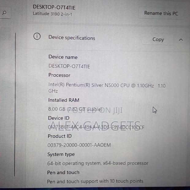 Laptop Dell Latitude 11 3190 8GB Intel SSD 128GB photo 4