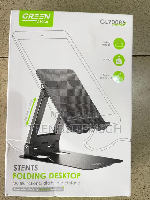 Foldable Metal Desktop Tablet Phone Holder Stabd photo 3