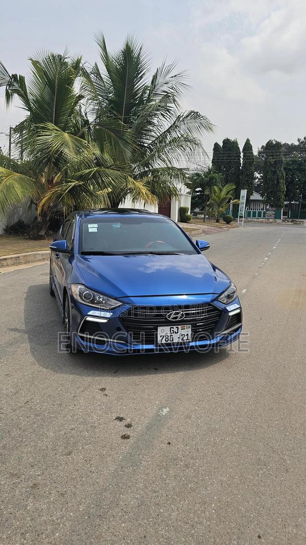 Hyundai Elantra Sport 2018 Blue