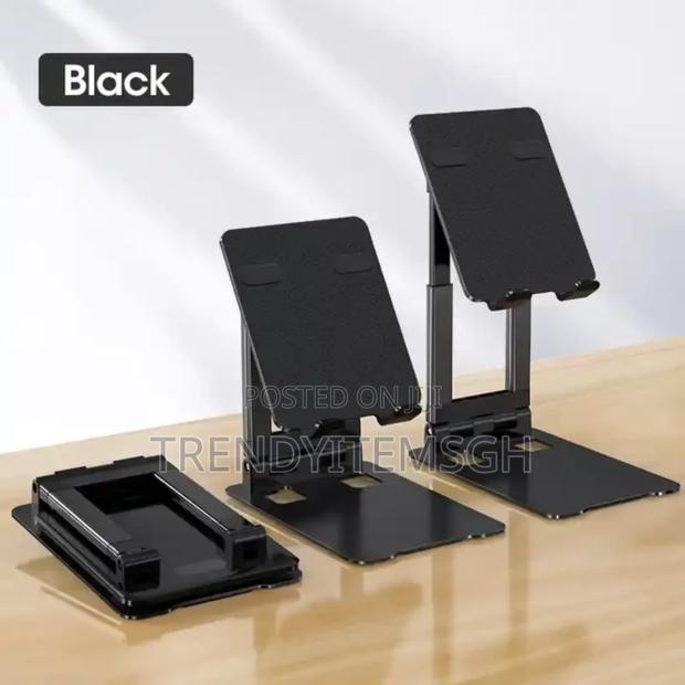 Foldable Metal Desktop Tablet Phone Holder Stabd