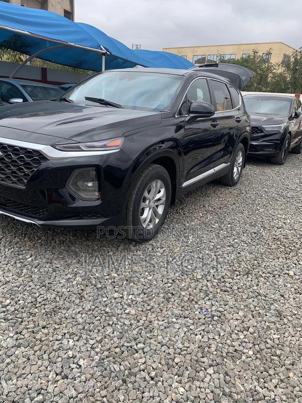 Hyundai Santa Fe Limited 2.0T FWD 2020 Black photo 4