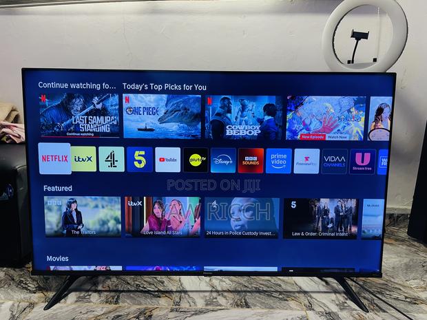 Uk Use Hisense 50inches Smart Digital Satellite 2022 Model Tv photo 6