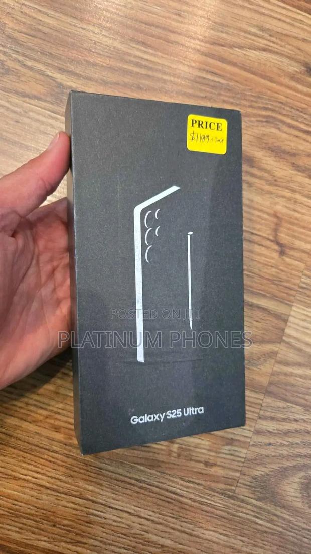 New Samsung Galaxy S25 Ultra 1 TB Black photo 2