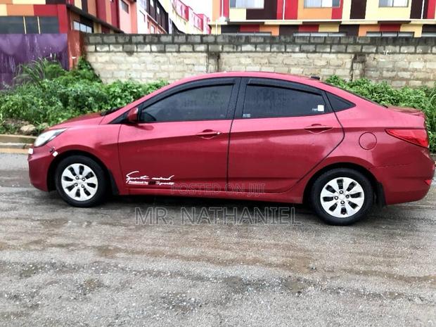 Hyundai Accent 2014 Red photo 2