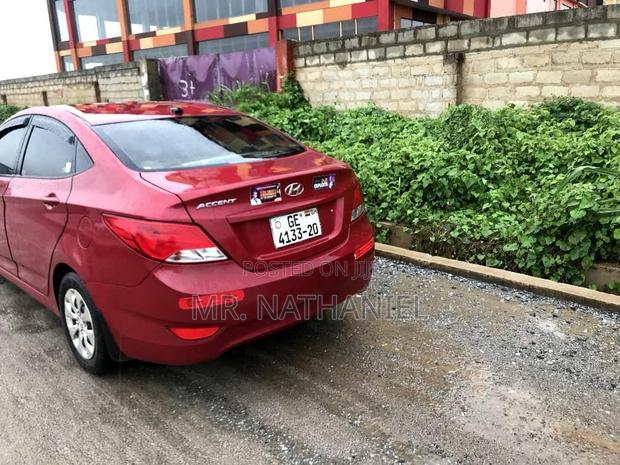 Hyundai Accent 2014 Red photo 3