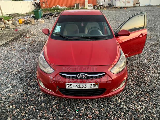 Hyundai Accent 2014 Red
