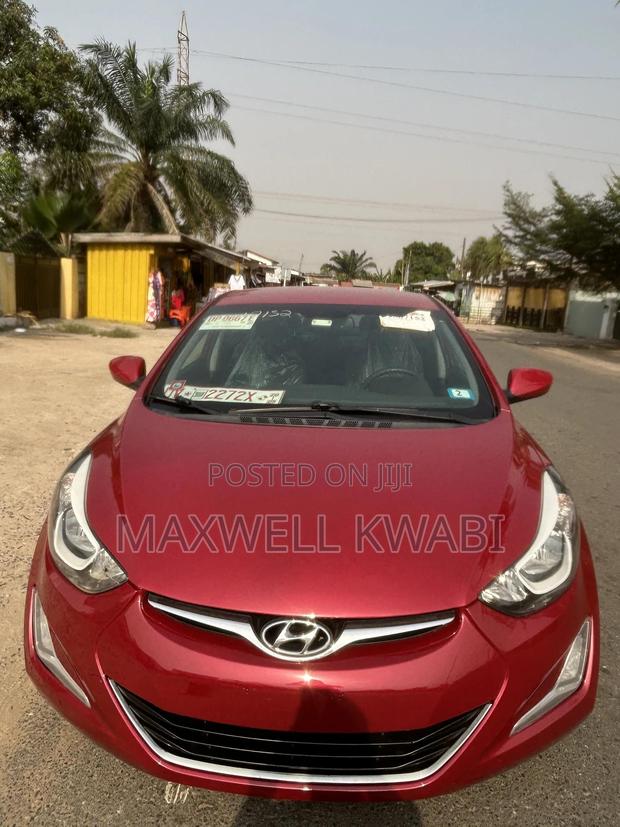 Hyundai Elantra Limited Sedan FWD (1.8L 4cyl 6A) 2016 Red