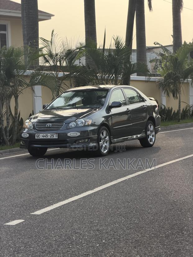 Toyota Corolla S 2007 Gray photo 2