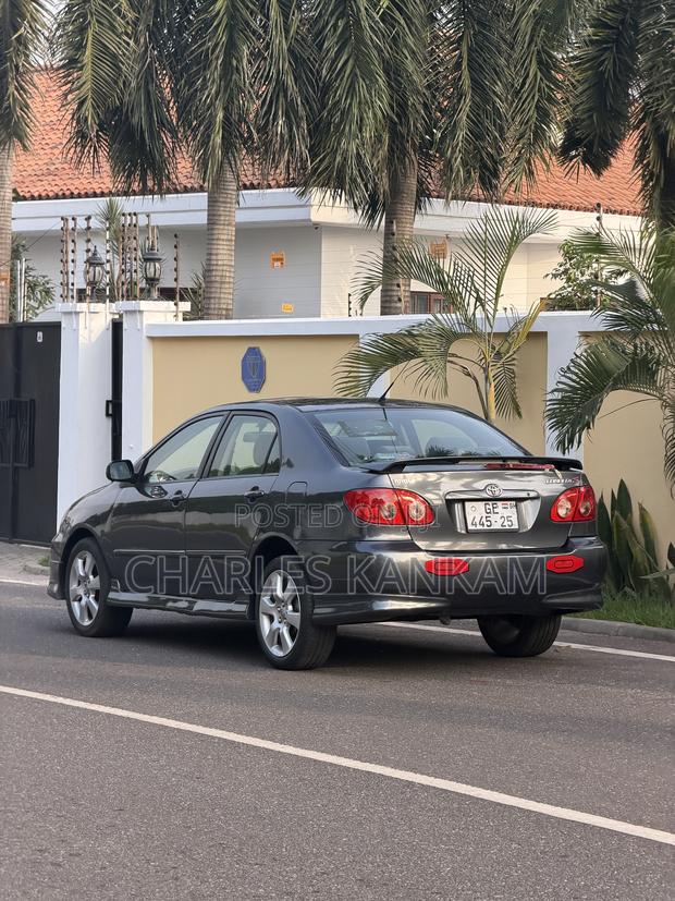 Toyota Corolla S 2007 Gray photo 4