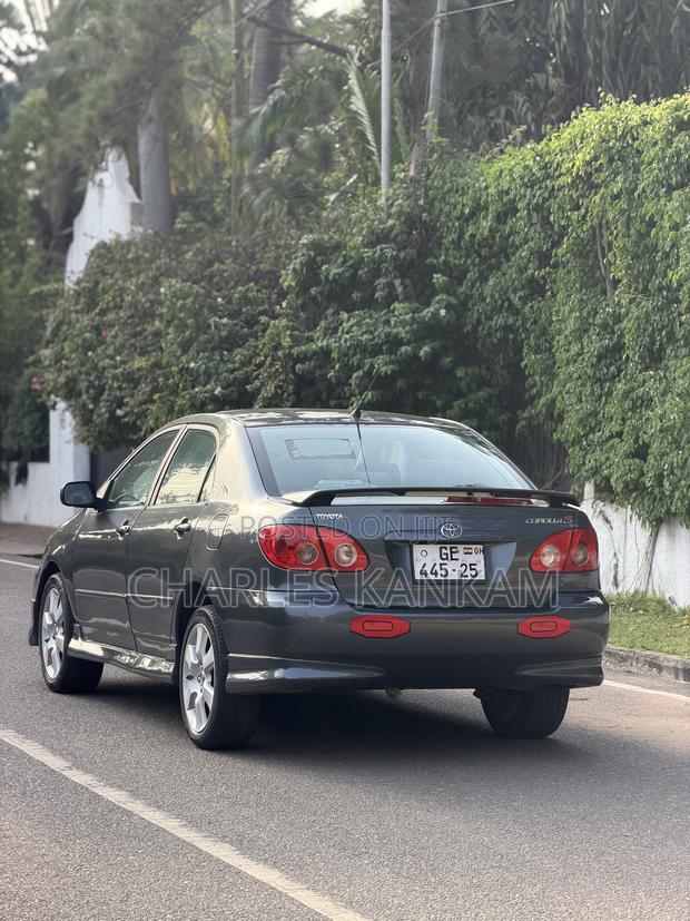 Toyota Corolla S 2007 Gray
