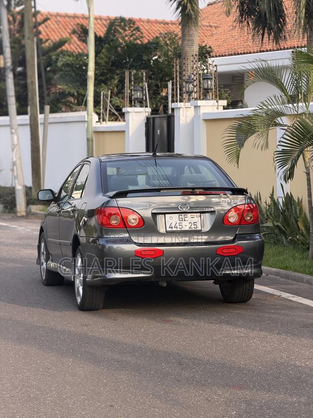 Toyota Corolla S 2007 Gray photo 9